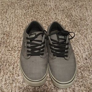 Gray sneakers